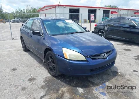 2003 Honda Accord 2.4 Lx from USA, damaged, VIN 1HGCM56353A085644